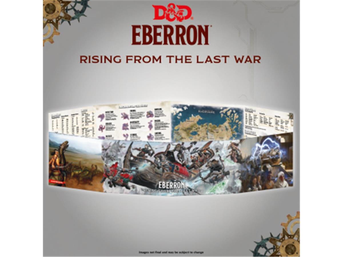 D&D - Rising from the last war - Eberron DM Screen (EN)