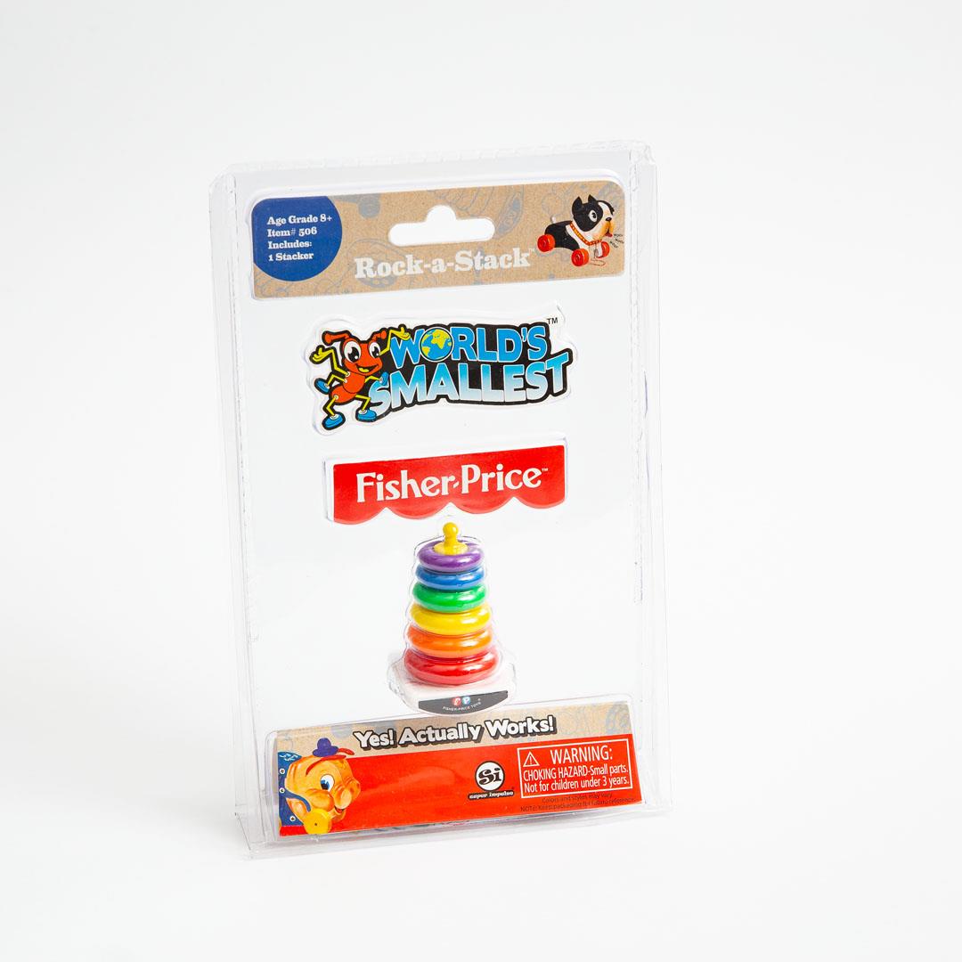 World's Smallest Fisher Price Rock A Stack