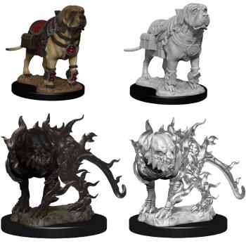 D&D Nolzur's Marvelous Miniatures - Mastif & Shadow Mastif