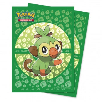 UP - Deck Protector Sleeves - Pokemon Sword and Shield Galar Starters Grookey (65 Sleeves)