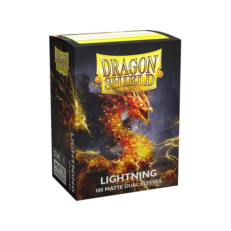 Dragon Shield Standard Sleeves - Dual Matte Lightning (100 Sleeves)