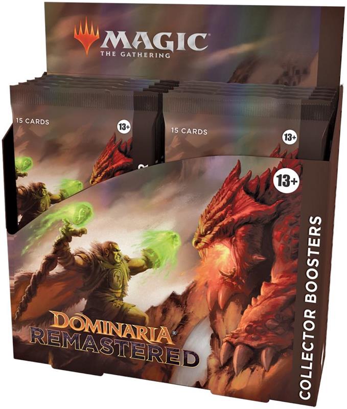 MTG - Dominaria Remastered Sammler-Booster Display (12) (EN)
