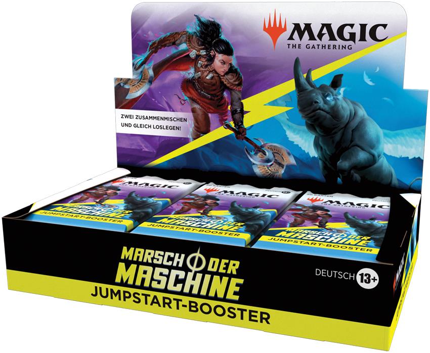 MTG - Marsch der Maschine Jumpstart-Booster Display (18) (DE)