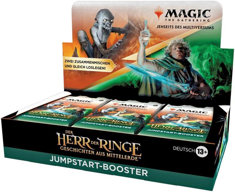 MTG - Der Herr der Ringe: Geschichten aus Mittelerde Jumpstart-Booster Display (18) (DE)