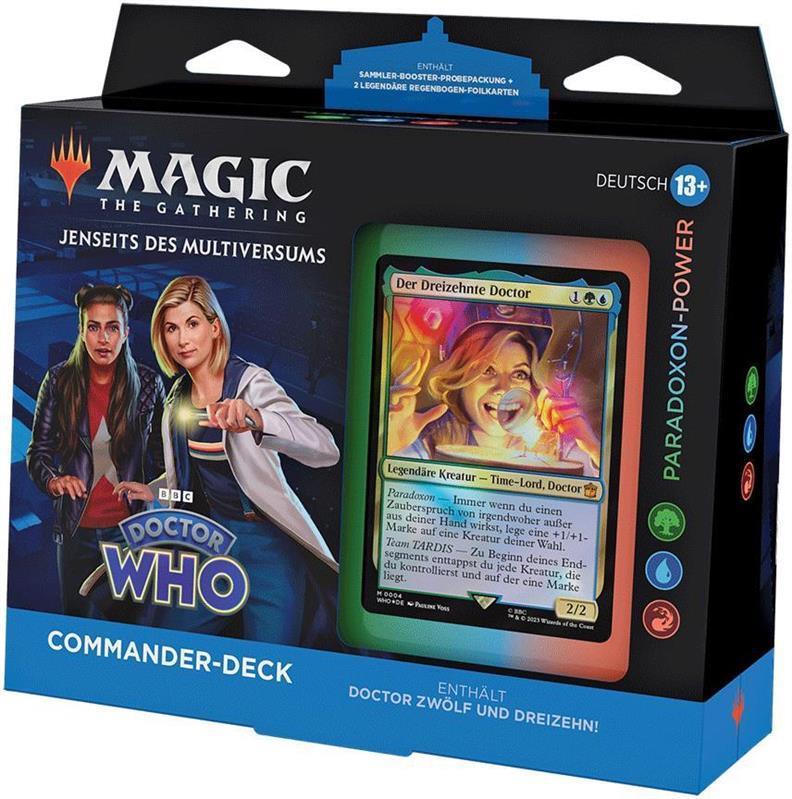 MTG - Universes Beyond: Doctor Who Commander Deck (GER) Paradoxon Power (Blue/Red/Green)