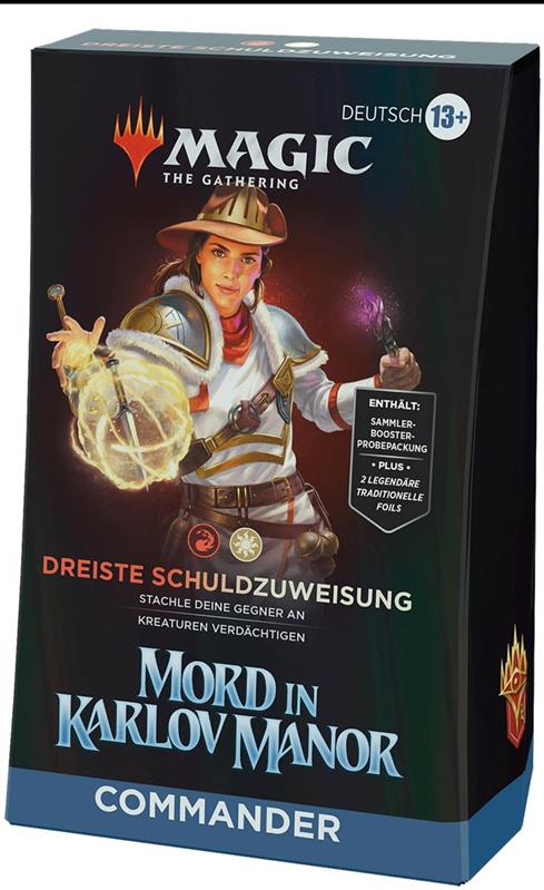 MTG - Murders at Karlov Manor Commander Deck (GER) Blame Game