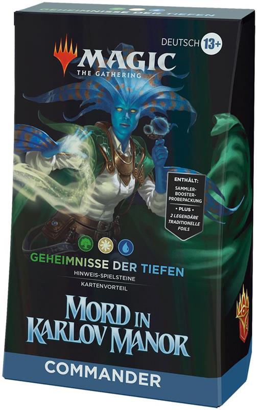 MTG - Murders at Karlov Manor Commander Deck (GER) Deep Clue Sea