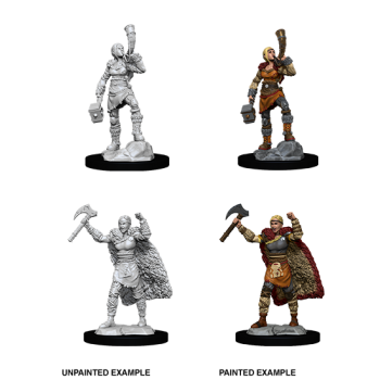 D&D Nolzur's Marvelous Miniatures - Female Human Barbarian