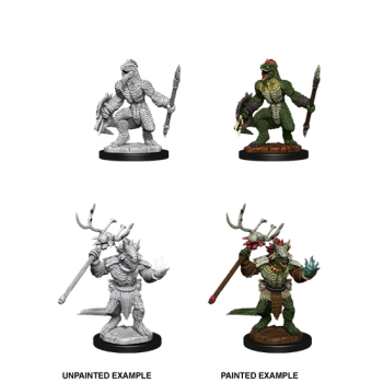 D&D Nolzur's Marvelous Miniatures - Lizardfolk & Lizardfolk Shaman