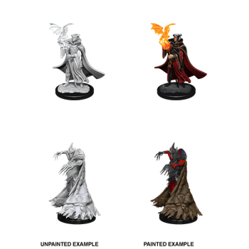 Pathfinder Battles Deep Cuts Unpainted Miniatures - Cultist & Devil