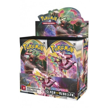 Pokemon Schwert und Schild 2 Clash der Rebellen Booster Display (DE)