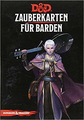 Dungeons & Dragons - Zauberkarten für Barden, Deutsch