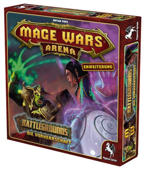 Mage Wars Arena - Battlegrounds: Die Vorherrschaft, Deutsch