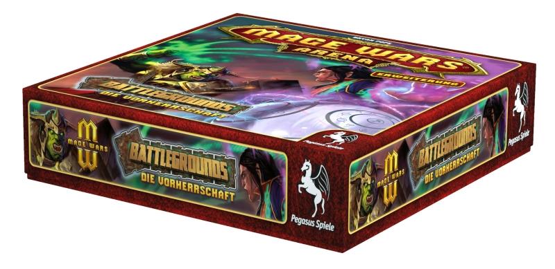 Mage Wars Arena - Battlegrounds: Die Vorherrschaft, Deutsch