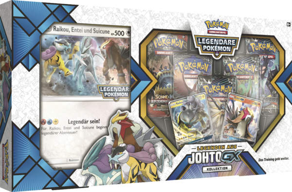 Pokemon Johto-GX Legenden Kollektion, Deutsch