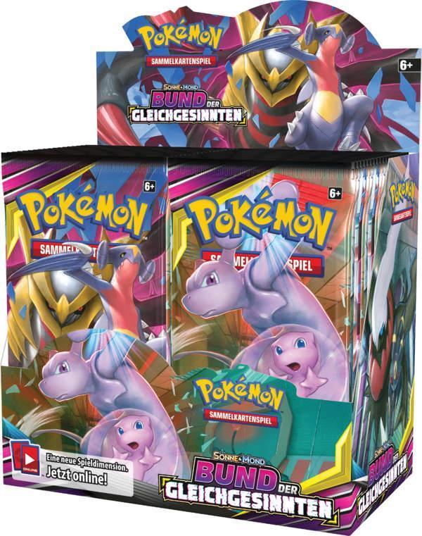 Pokemon Sonne und Mond Serie 11: Bund der Gleichgesinnten Booster Display, Deutsch