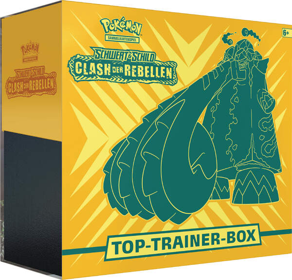 PKM - Schwert und Schild 2 Clash der Rebellen Top-Trainer Box (DE)