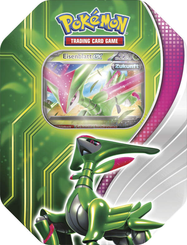 Pokémon Tin 113 Eisenblatt EX (DE)