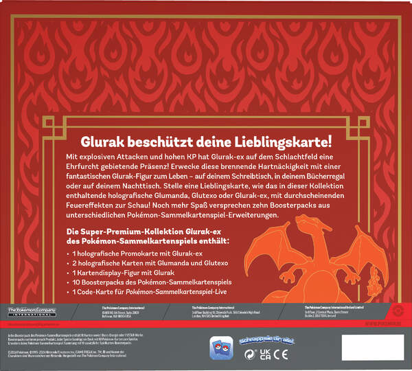 Pokemon Glurak EX Super-Premium-Kollektion (DE)