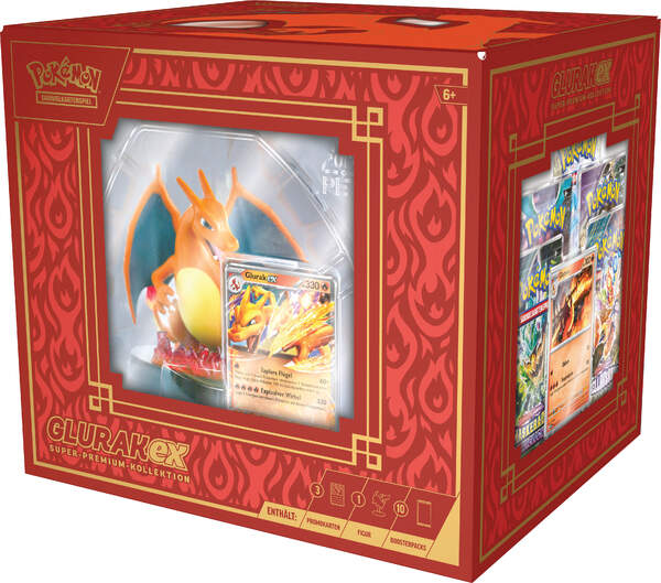 Pokemon Glurak EX Super-Premium-Kollektion (DE)