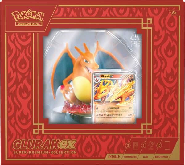 Pokemon Glurak EX Super-Premium-Kollektion (DE)