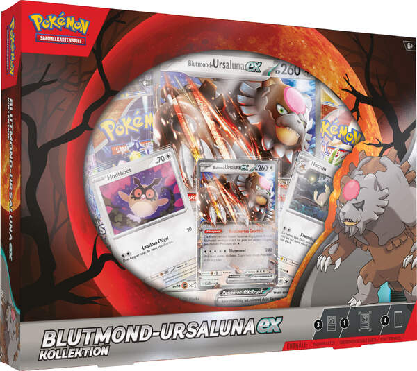 Pokémon Blutmond Ursaluna EX Kollektion (DE)
