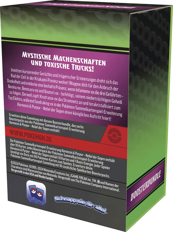 Pokemon Karmesin & Purpur 06.5 Nebel der Sagen Boosterbundle (GER)