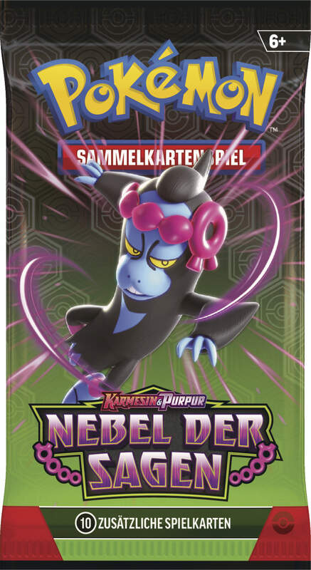 Pokemon Karmesin & Purpur 06.5 Nebel der Sagen Boosterbundle (GER)