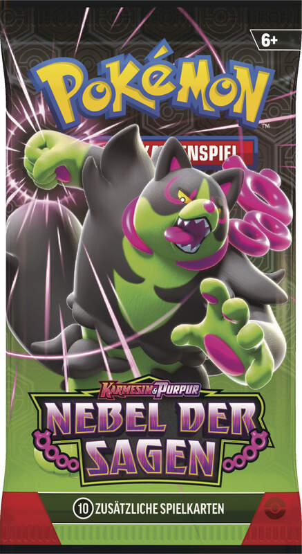 Pokemon Karmesin & Purpur 06.5 Nebel der Sagen Boosterbundle (GER)