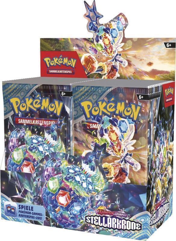 Pokémon Sammelkartenspiel Stellarkrone Booster-Display (36) (DE)