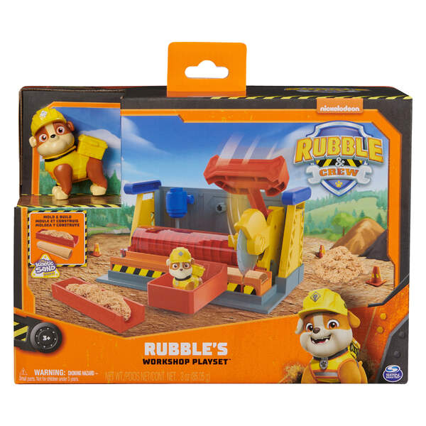 Kinetic Sand Rubble & Crew Workshop Playset