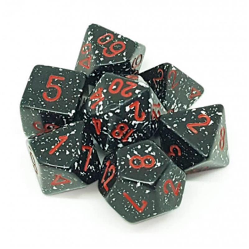Chessex Speckled Polyhedral 7-Die Set - Space