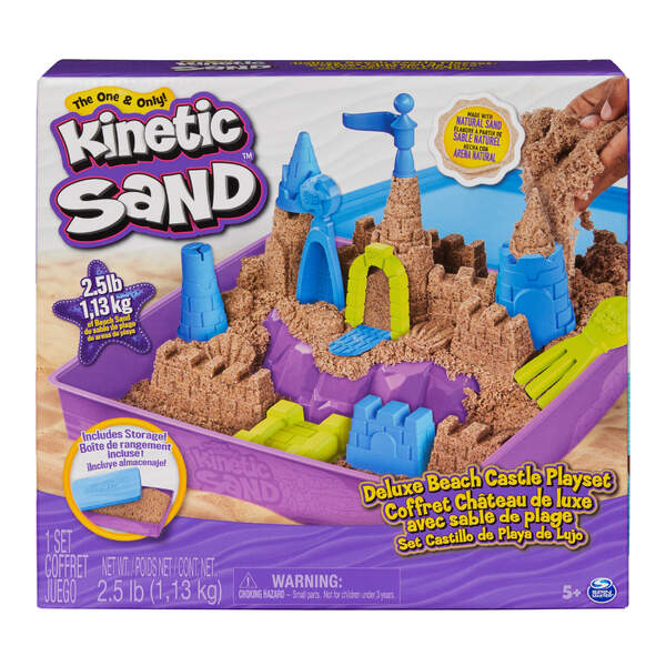 Kinetic Sand Deluxe Beach Castle Set