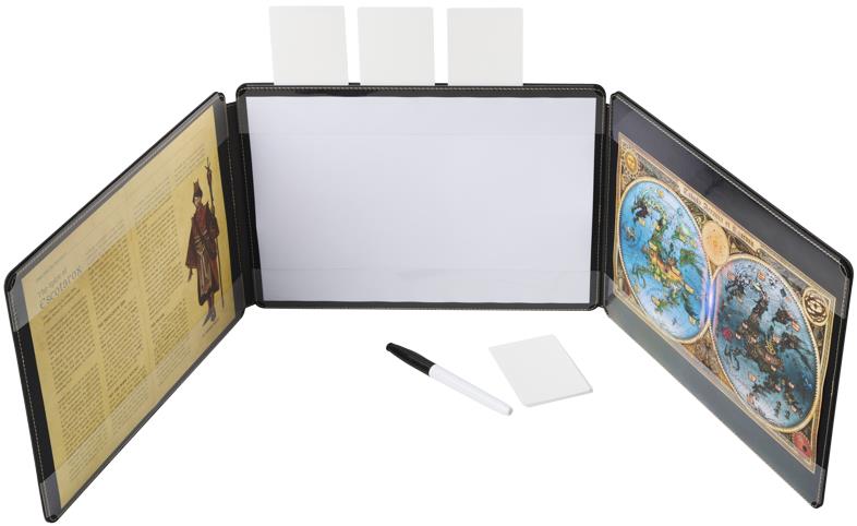 Game Master Screen Iron Grey