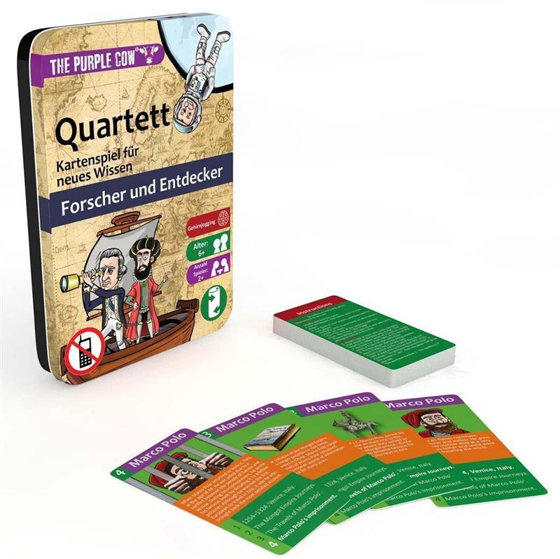 Quartett: Forscher & Entdecker (DE)