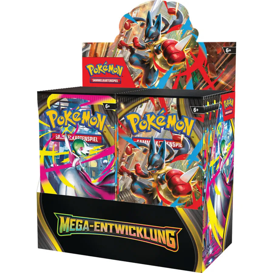Pokémon Sammelkartenspiel Mega-Entwicklung Booster-Display (36) (GER)