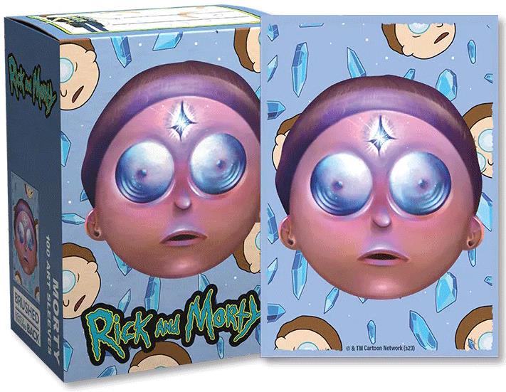 Dragon Shield Standard Sleeves - Brushed Art Rick and Morty - Morty (100 Sleeves)