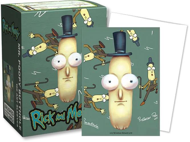 Dragon Shield Standard Sleeves - Brushed Art Rick and Morty - Mr. Poopy Butthole (100 Sleeves)