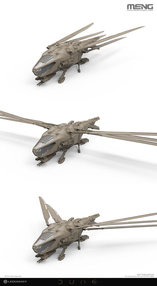 Dune Harkonnen Ornithopter Modellbausatz 1:72