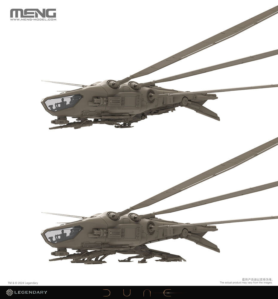 Dune Harkonnen Ornithopter Modellbausatz 1:72