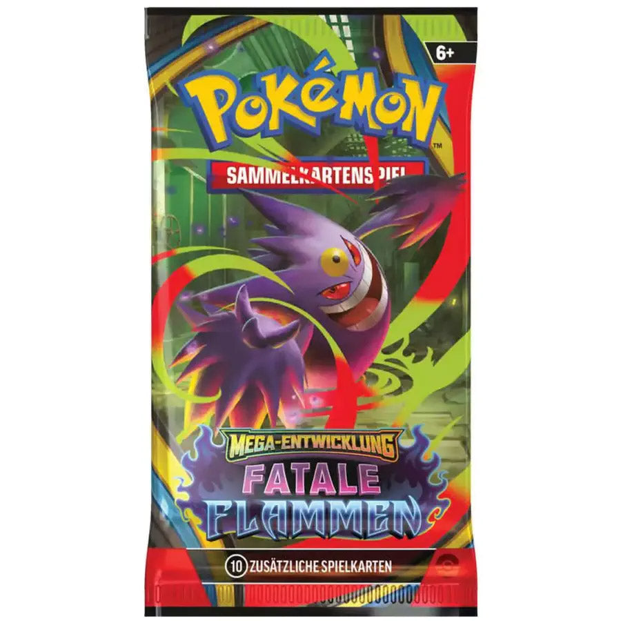 Pokémon Sammelkartenspiel Fatale Flammen Booster-Pack (GER)