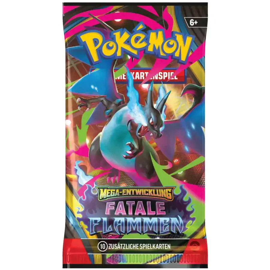 Pokémon Sammelkartenspiel Fatale Flammen Booster-Pack (GER)