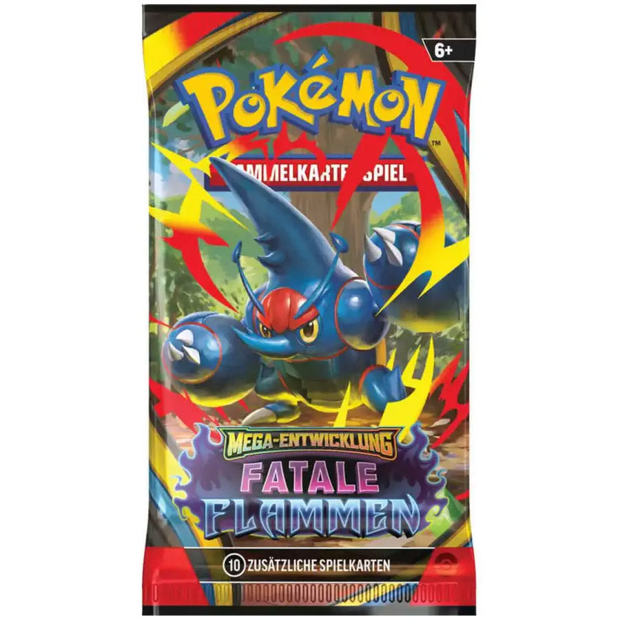 Pokémon Sammelkartenspiel Fatale Flammen Booster-Pack (GER)