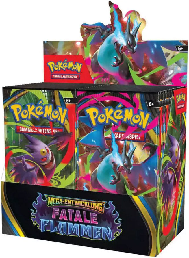 Pokémon Sammelkartenspiel Fatale Flammen Booster-Display (36) (GER)