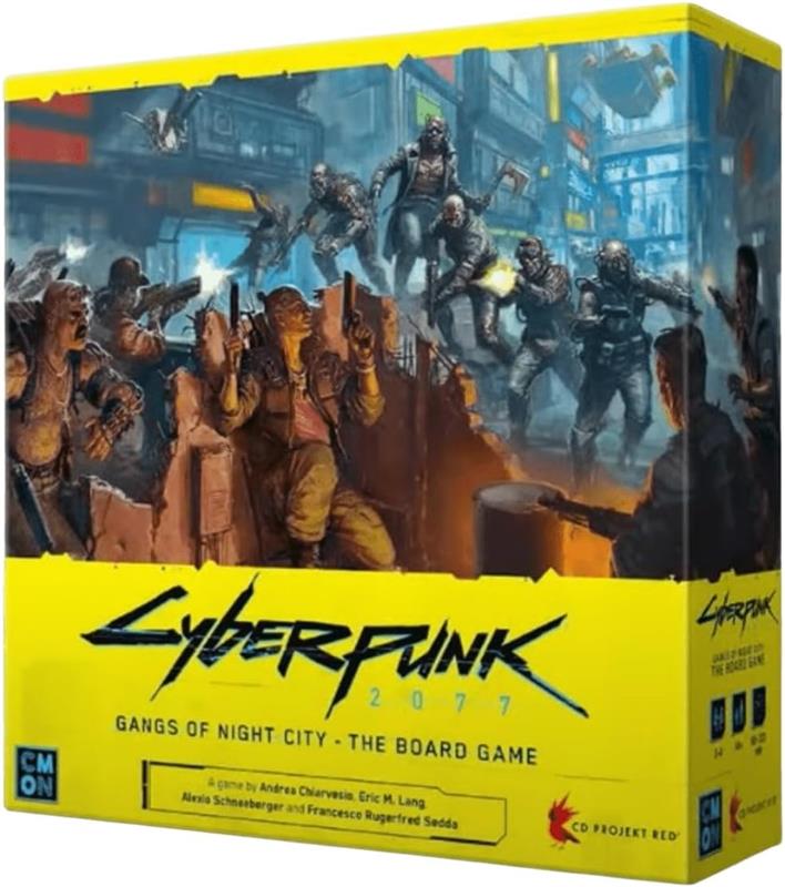 Cyberpunk 2077 Gangs of Night City -The Board Game (EN)