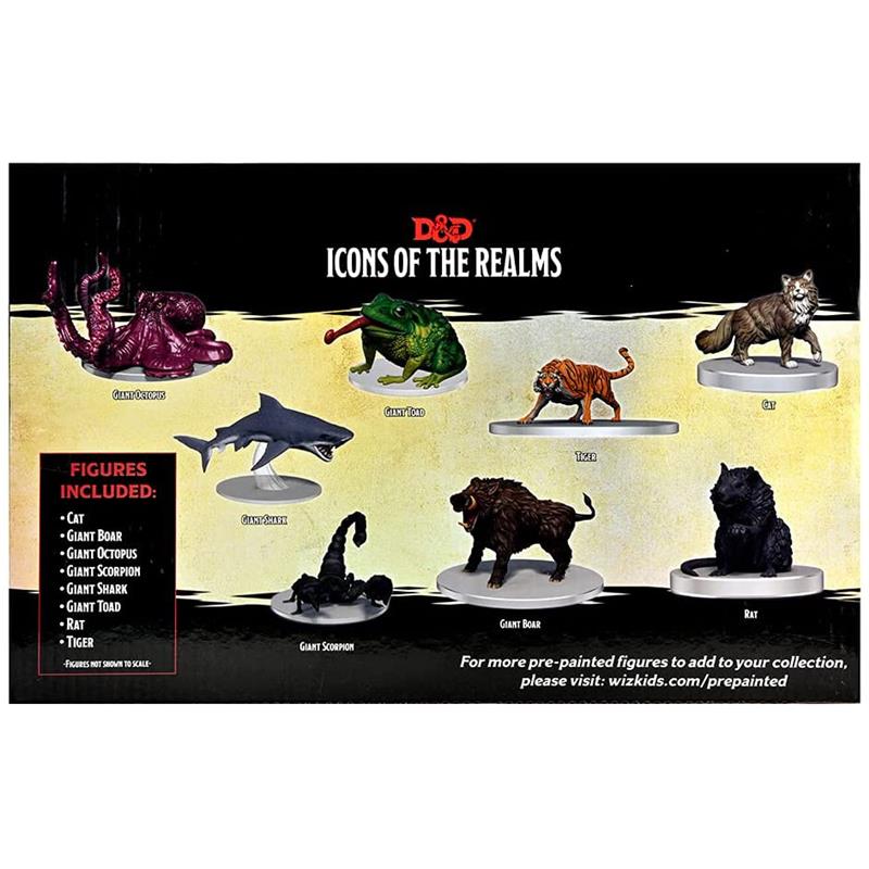 D&D Icons of the Realms: pre-painted Miniatures Wild Shape & Polymorph Set 1