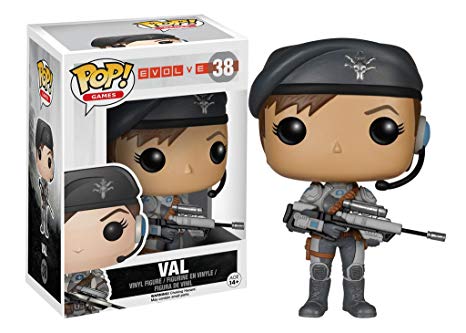 Evolve POP! Games Vinyl Figur Val 9 cm
