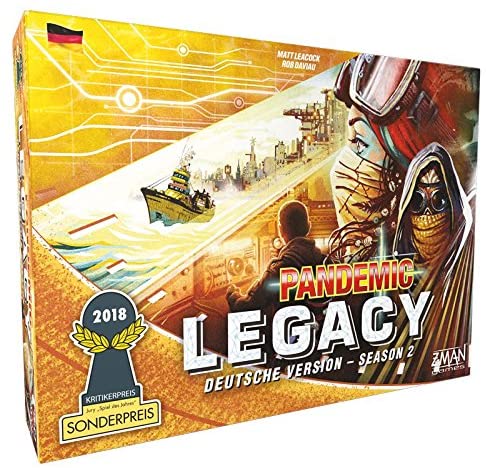 Pandemic Legacy - Season 2 Gelb, German