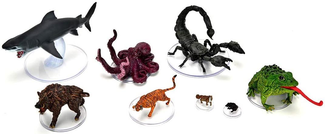 D&D Icons of the Realms: pre-painted Miniatures Wild Shape & Polymorph Set 1