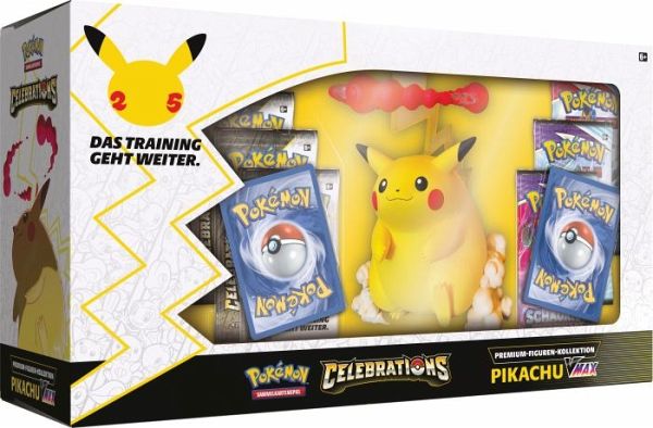 PKM 25th Anniversary VMAX Pikachu Figur (DE)